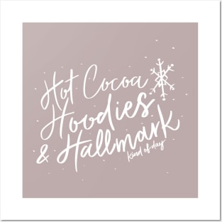 Holiday hallmark hot cocoa hoodie tee shirt Posters and Art